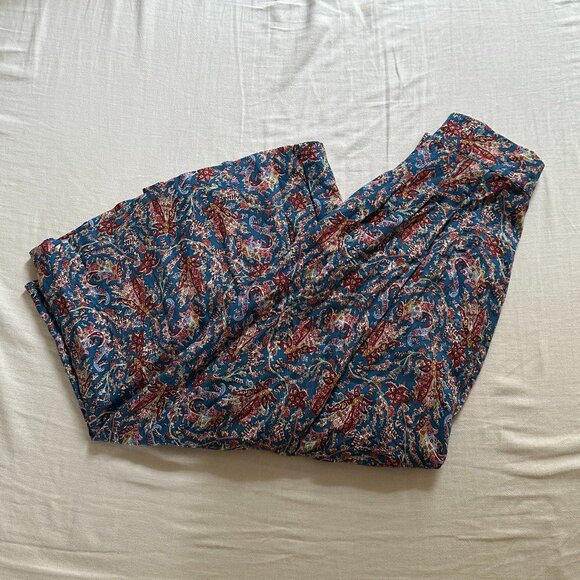 NWT Sezane Jupe Alicia Midi Skirt in Ranch Marine - Women's 34 / US2 - Picture 3 of 7